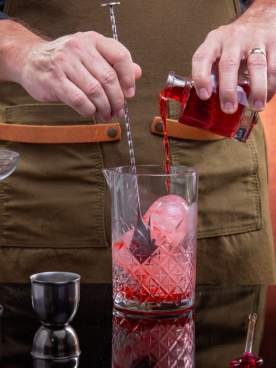 Le bar et ses cocktails